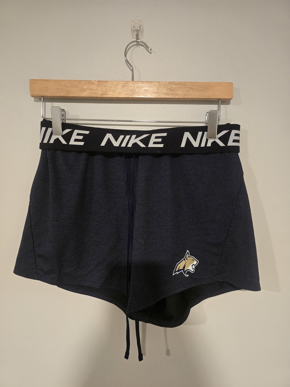 Nike Women's Montana State Bobcat Navy Athletic Shorts